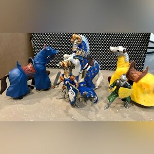 PAPO Medieval Knight and Horse Toy Set